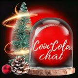 Логотип @coincolachat - Бывший чат Coin Cola захваченый фейком и швыром
