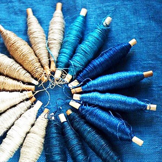 Логотип @colorthread - Цветная нить