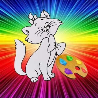 Логотип @colouring_book - 🎨ВЕСЁЛЫЕ РАСКРАСКИ | ДЕТЯМ🎨