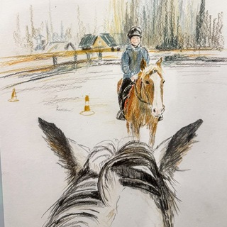 Логотип @colourpencil2026 - Цветными карандашами