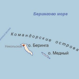 Логотип @comandory - Командорские острова