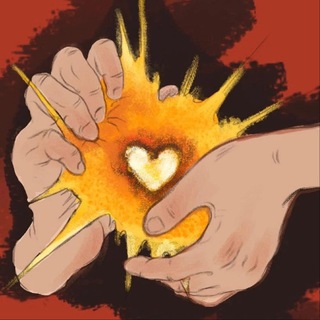 Логотип @cometotheflowers - К миру искренно