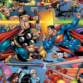 Логотип @comicsmarveldcrus - MARVEL/DC (комиксы, фильмы, мультфильмы)