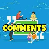 Логотип @commentsruss - 📝🌏COMMENTS🇷🇺