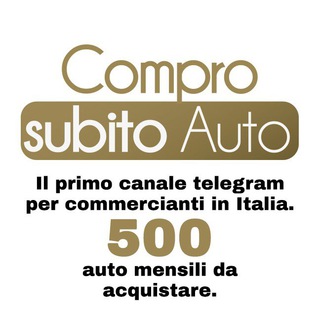 Логотип @comprosubitoauto - Vendita solo per commercianti ( COMPROSUBITOAUTO )