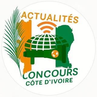Логотип @concourscotedivoire - ACTUALITÉS SUR LES CONCOURS EN CÔTE D'IVOIRE☺️