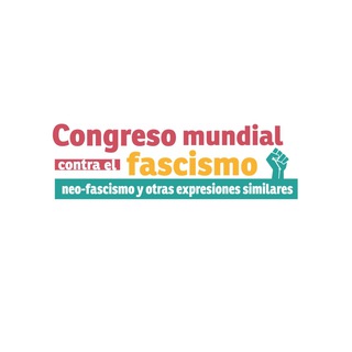 Логотип @congresomundialcontraelfascismo - Congreso Mundial Contra el Fascismo