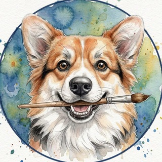 Логотип @cool_people_draw - МАСТЕРСКАЯ АКВАРЕЛИ