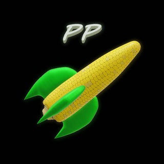 Логотип @cornandporn - ракеты и роботы