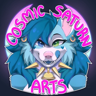 Логотип @cosmicsaturnarts - 🌙 Cosmic Saturn Arts🌙