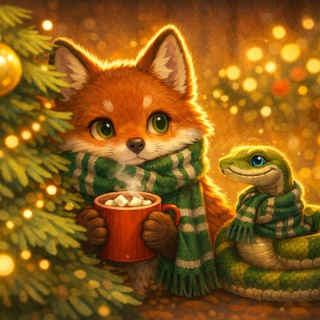 Логотип @cosyslytherindungeons - Уютные слизеринские подземелья