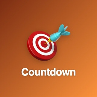 Логотип @CountdownDaysBot - Countdown Timer · Days Until · Bot