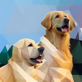 Логотип @coupledogs - Пара пёсиков