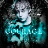 Логотип @couragefan - Courage переходник.