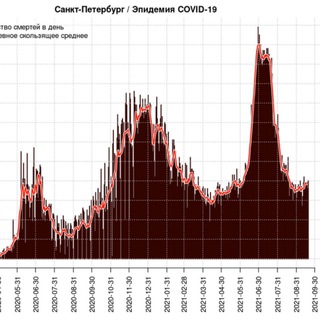 Логотип @covid19_spb_monitoring - COVID-19.SPb.monitoring