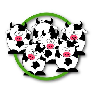 Логотип @cows33 - 33 коровы