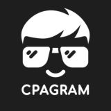 Логотип @cpagramchat - CPAGRAM околоарбитражный чатик. Арбитраж трафика и CPA
