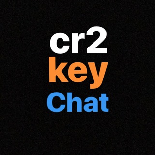 Логотип @cr2key - c.h.r.o.m.a.k.e.y chat
