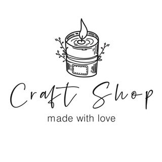Логотип @craft_shop_top - CRAFT SHOP | СВЕЧИ | ГИПСОВЫЕ ПОДСВЕЧНИКИ