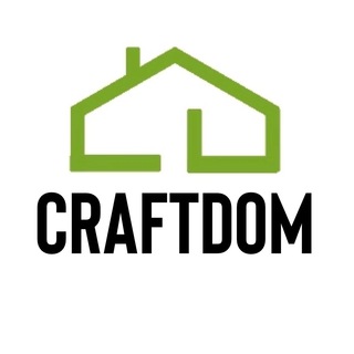 Логотип @craftdom_ru - ДОМА ОТ 3 ДО 7 МЛН | CraftDom