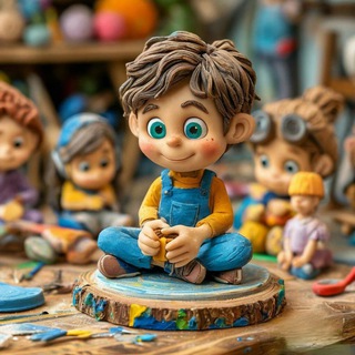 Логотип @craftykidcreations - Лепка и аппликации для малышей