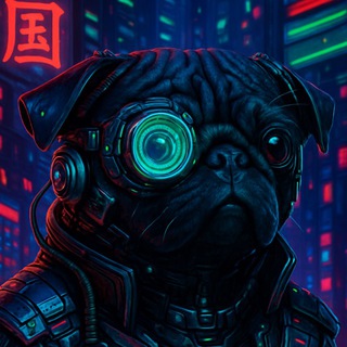 Логотип @crazy_pugz - Mr. Pug