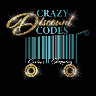 Логотип @crazydiscountcodesseriousshoppin - Crazy Discount Codes💙