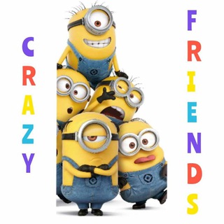 Логотип @crazyfriends_team - ⍣ ➳⃝ ‌ ‌ ‌⛦⃕‌CRAZY FRIENDS™꧂|:🇱🇰🎄☃️