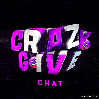 Логотип @crazygiveofficialchat - 𝘾𝙧𝙖𝙯𝙮𝙂𝙞𝙫𝙚 𝘾𝙝𝙖𝙩