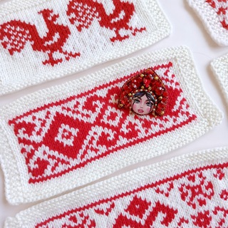 Логотип @crazyknit - Безумное вязание с Анастасией Лайт