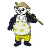 Логотип @crazypandachat - Crazy Panda Chat