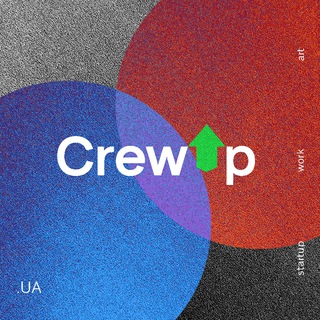 Логотип @crew_up - CrewUp Нетворкінг креативних людей