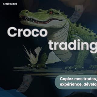 Логотип @crocotradingbesttrading - CroCoTrading📈🐊📉