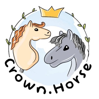 Логотип @crown_horse - Хоббихорсы Crown.Horse