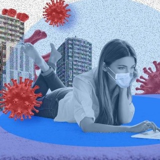 Логотип @crownandvirus - Корона и вирус