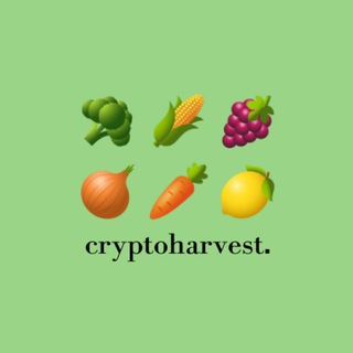 Логотип @crptharvest - crypto.harvest🌽