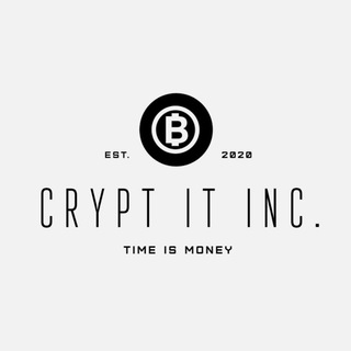Логотип @cryptitinc - ✅1$=19 MDL ✅Crypt IT Inc. Офис✅