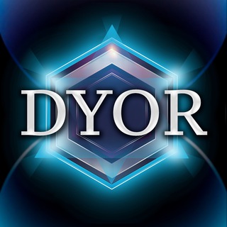 Логотип @crypto_dyor_10x - DYOR 10х