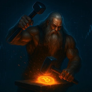 Логотип @crypto_kyznja - ⚒🔥КРИПТО💰КУЗНЯ🔥⚒