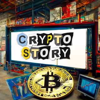 Логотип @crypto_storys - CRYPTO STORY