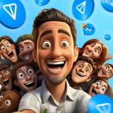 Логотип @crypto_ton_airdrop - ○ Крипто Друзья ○