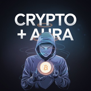 Логотип @cryptoaaura - Crypto + Aura 🔅