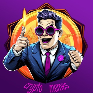 Логотип @cryptomemeland - Crypto memes 🤡