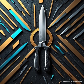 Логотип @cryptonog - КриптоНОЖ