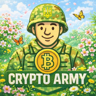 Логотип @cryptooo_freee - Crypto Army UA 🇺🇦