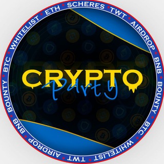 Логотип @cryptopartycrew - CRYPTO PARTY