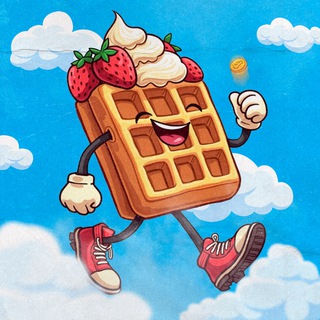 Логотип @cryptowaffleee - Крипто Вафля