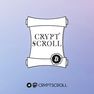 Логотип @cryptscroll - CryptScroll 📜 | Новости Блокчейн Криптовалюта Биткоин Эфириум