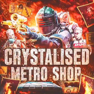 Логотип @crystalisedshop - METRO SHOP CRYSTALISED