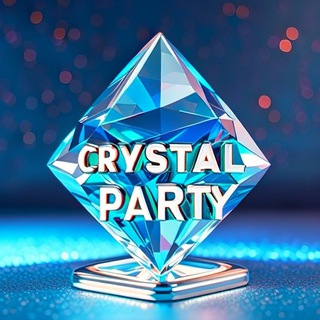 Логотип @crystalpartyy - CRYSTAL PARTY💎